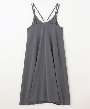 ANY 【洗濯機可能/ストレッチ】ウールライクキャミワンピース グレー