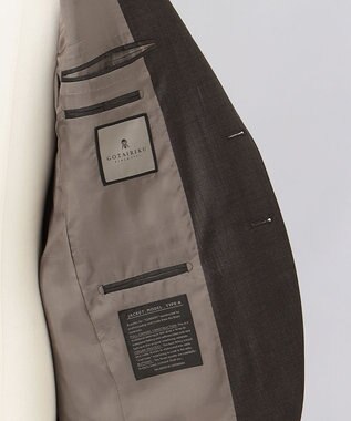 GOTAIRIKU 【Loro Piana Fabri】365 3ピーススーツ ダークブラウン系4