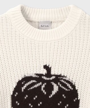 Paul Smith Graphic Strawberry ニット ホワイト