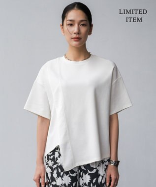 【WEB限定】 ライトダンボール イレギュラーヘムプルオーバー