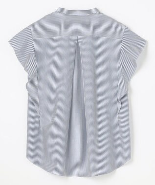 ANY 【UVカット/吸水速乾/抗菌防臭】エニィファンクション 袖フレアブラウス ブルーロンスト