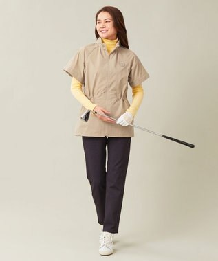 23区GOLF 【WOMEN】【撥水・ストレッチ】デタッチャブル ブルゾン ベージュ系