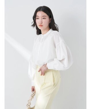 earth music&ecology シャーリングシャツ Off White