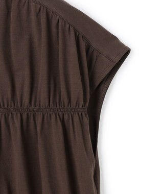 UNFILO ティアード Tシャツ ブラウン