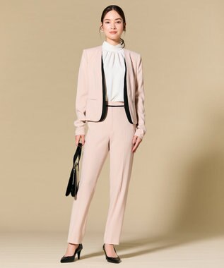 BEIGE， 【セットアップ対応】CINDY / クロップドパンツ Nude × Black