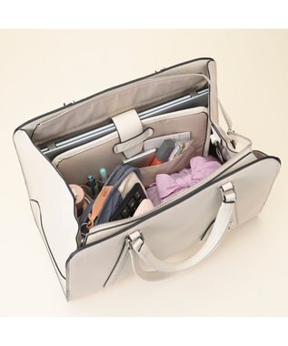 ACE BAGS & LUGGAGE W&.Day/Night マール ダブルハンドルトート A4サイズ 13.3インチPC収納 15302 ダブルアンドデイナイト アイボリー