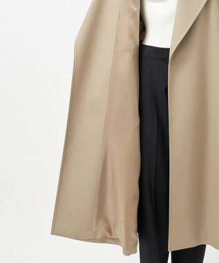 23区 【エステータ】ウールトレンチコート ベージュ