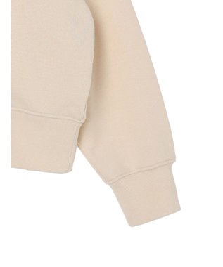 earth music&ecology ハーフＺＩＰスウェット Ivory