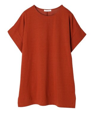 Green Parks 接触冷感袖広チュニック Terracotta