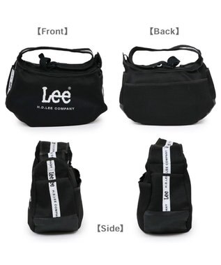 PET PARADISE Lee ロゴ メッシュ スリング  キャリーバッグ Ｍ 小型犬 約4～8㎏ ブラック