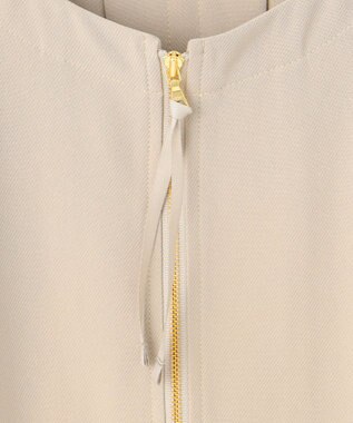 J.PRESS YORK STREET 【WOMEN】ジャージーライクツイル ドルマンブルゾン ベージュ系