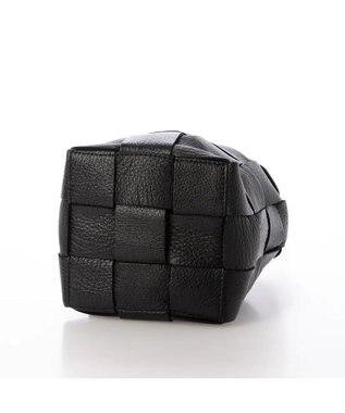 UNBILLION perche サスティナブルメッシュドロストショルダーバッグS ブラック