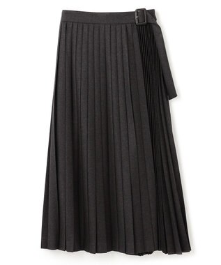 BEIGE， 【10th Anniversary】FLANNEL / プリーツスカート C Gray