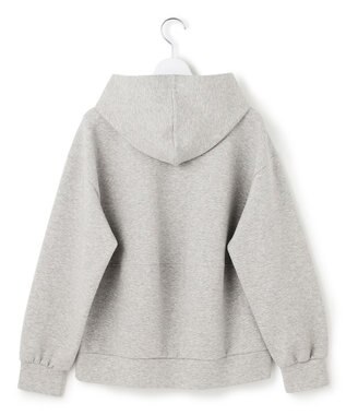 23区 S 【洗える】コットンエアーダンボール コクーン フーディー ライトグレー系