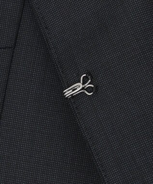 J.PRESS LADIES BAHARIYE ノーカラー ジャケット ネイビー系