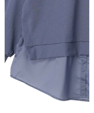 Green Parks シアードッキングチュニック Blue