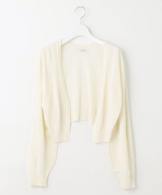 Feroux 【洗える】アイレット ボレロ アイボリー系