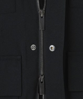 JOSEPH HOMME ライトストレッチアムンゼン ミリタリージャケット ブラック系