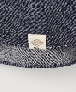 JOSEPH ABBOUD MOUNTAIN 【SPACE／UNISEX】OGスラブシャンブレー シャツ サックスブルー系