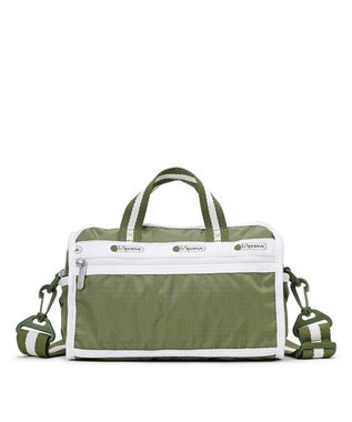 LeSportsac MINI DUFFEL CROSSBODY/スペクテイターオリーブ スペクテイターオリーブ
