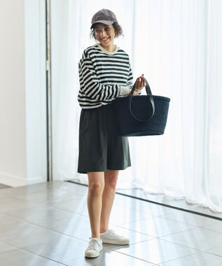 #Newans 【UVカット/撥水/接触冷感】ハーフパンツ ラッシュガード チャコールグレー