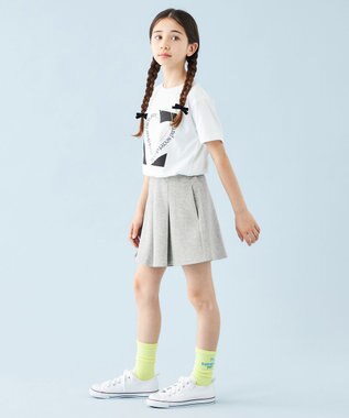 UNFILO 【110-150cm】BEAUTY FORM JERSEY スコート エクリュ