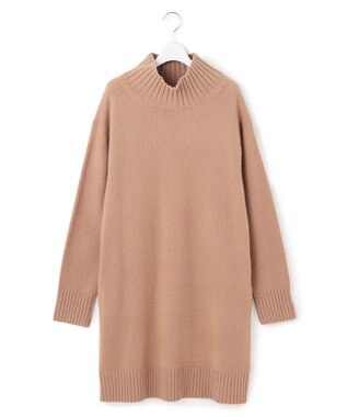 23区 S スーパージーロン ベビーメリノ ワンピース キャメル系