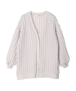 Green Parks ・ＲＡＹ　ＣＡＳＳＩＮ　ポップコーンカーディガン Light Gray