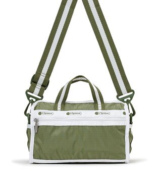 LeSportsac MINI DUFFEL CROSSBODY/スペクテイターオリーブ スペクテイターオリーブ