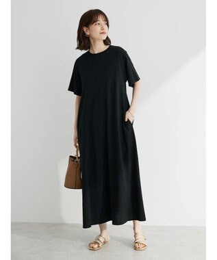 Green Parks Ａラインカットワンピース Black