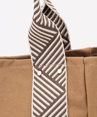 ANY キャンバストートバッグ ブラウン