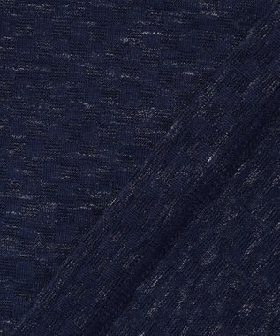 JOSEPH ABBOUD 【キングサイズ・上質な肌触りと美しい光沢感 】ブロックリンクス 長袖Ｔシャツ　26SSモデル ダルブルー系