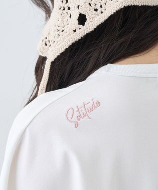 earth music&ecology アソートグラフィックルーズＴｅｅ Off White