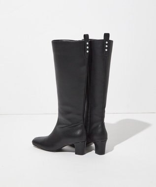 組曲 レディコンシャスロングブーツ ブラック系