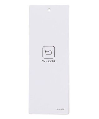 ICB 【洗える】ハイツイストコットンボイル バンドカラーブラウス グレンチェック系