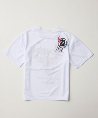 OP／FILA 【SEVEN2】ストリ－トデザインロゴTシャツ ホワイト