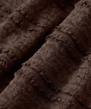 Green Parks ・ＳＵＧＡＲ　ＳＰＯＯＮ　レースフリルナロースカート Brown