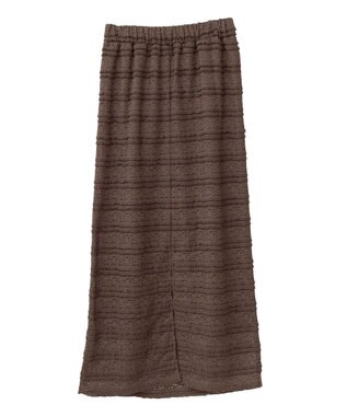 Green Parks ・ＳＵＧＡＲ　ＳＰＯＯＮ　レースフリルナロースカート Brown