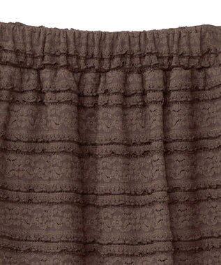 Green Parks ・ＳＵＧＡＲ　ＳＰＯＯＮ　レースフリルナロースカート Brown