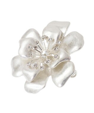 AMERICAN HOLIC ２セットフラワーブローチ Silver
