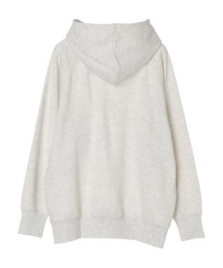 Green Parks 裏起毛裏毛パーカー Gray Mixture