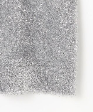 組曲 ラメシャギーニット シルバー系