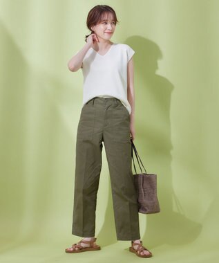 ANY 【前後2WAY/アンチピリング/洗濯機可】ノースリーブニット オフ