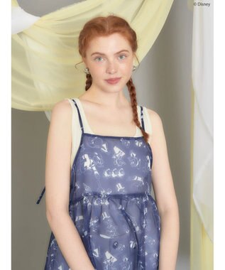 AMERICAN HOLIC 総柄シアーキャミワンピース／Ｄｉｓｎｅｙ Navy