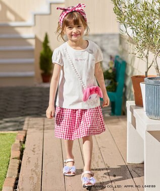 ANY KIDS 【サンリオキャラクターズ×any FAM】ポシェットTシャツ ホワイト×マイメロディ