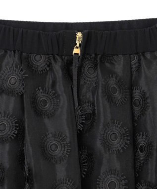 TOCCA 【消臭・洗える】FLOWER RONDO スカート ブラック系