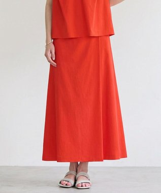 BEIGE， YANN / ラップタック フレアスカート