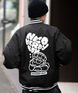 WEGO 【ユニセックス着用ITEM】グラフィックパファースタジャン