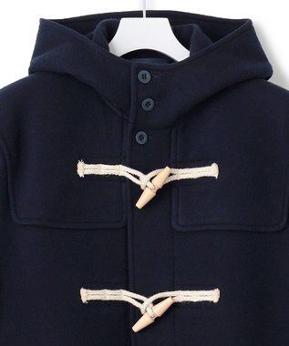 J.PRESS YORK STREET 【UNISEX】メルトンダッフルコート ネイビー系