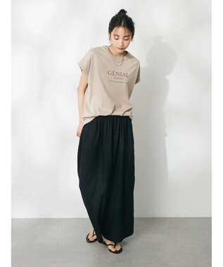 CRAFT STANDARD BOUTIQUE ＧＥＮＩＡＬ　プリントプルオーバー Brown